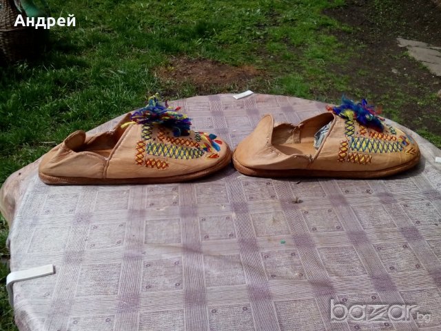 Стари кожени обувки,цвички, снимка 4 - Антикварни и старинни предмети - 21183851