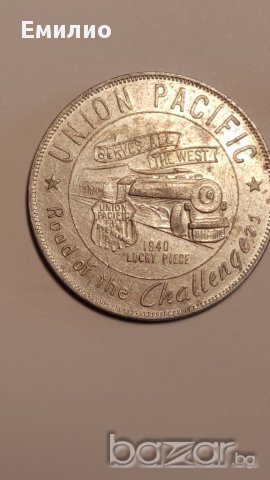 1940 UNION PACIFIC TOKEN. ALUMINUM COMPANY USA, снимка 5 - Нумизматика и бонистика - 17489588