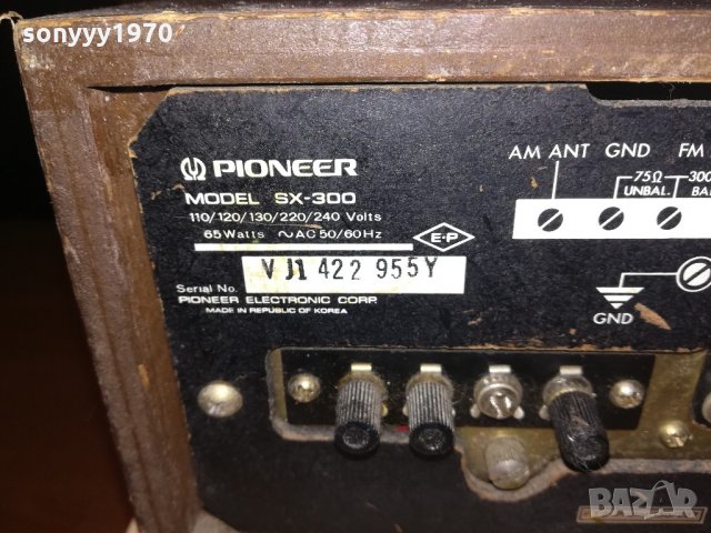 pioneer-retro receiver-внос швеицария, снимка 15 - Ресийвъри, усилватели, смесителни пултове - 21526367