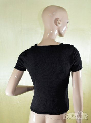 RALPH LAUREN Petite дамска блуза черна, снимка 4 - Корсети, бюстиета, топове - 23662157