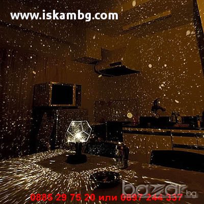 Прожектираща Нощна Лампа Звезда / Астро Космос код 0191, снимка 2 - Настолни лампи - 12230175