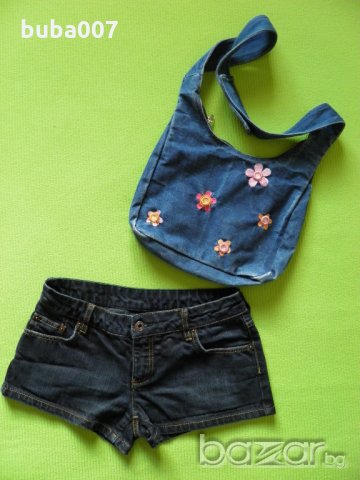 Replay къси панталонки с подарък чанта, снимка 1