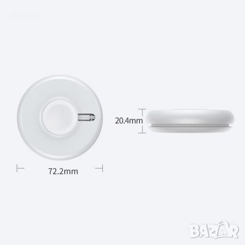 Оригинално зарядно Baseus Yoyo за Apple Watch 1 2 3 4 38mm 40 42 44mm, снимка 7 - Оригинални зарядни - 26160568