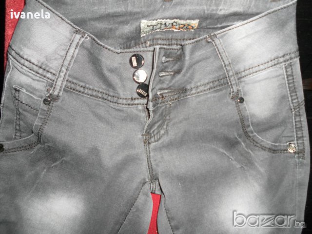 Сиви слим дънки, снимка 3 - Дънки - 11954093