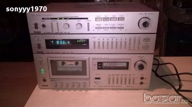 Saba amplifier+deck+tuner-внос швеицария, снимка 6 - Ресийвъри, усилватели, смесителни пултове - 17479362