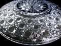 Луксозни чинии за торта кристал сервиз, снимка 3
