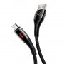 Micro USB кабел - USAMS US-SJ346 Smart Power-off U-Tone, снимка 1 - USB кабели - 26148757
