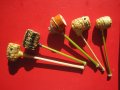 Царевична лула с мундщук от бамбук, лули, пушене, снимка 2