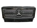 Решетка за Mercedes W461 / W463 G-CLASS (1990-2013) - Черна с хромлайсни АМГ, снимка 1 - Аксесоари и консумативи - 12954531