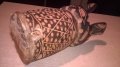 Африканска тарамбука с кожа от антилопа-33х17см-внос швеицария, снимка 1 - Ударни инструменти - 19957662