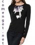 NEW CK! Дамски топ РИАНА / RIHANNA с уникален дизайн! Бъди различна поръчай с твоя снимка!, снимка 1 - Блузи с дълъг ръкав и пуловери - 8671558
