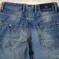 Scotch & Soda Brewer Amsterdams Blauw Genuine Dutch Denim мъжки сини дънки, снимка 1 - Дънки - 23451159