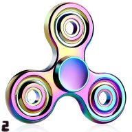 Spinner 3D Rainbow Hand СПИНЕР Керамичен Лагер, снимка 2 - Образователни игри - 18404530