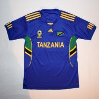 Adidas - Tanzania - Уникална / Адидас / Танзания / Мъжка / Тениска, снимка 1 - Спортни дрехи, екипи - 25868074