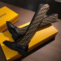 Дамски ботуши Fendi код 321, снимка 1 - Дамски ботуши - 23443908