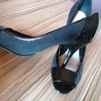 ZARA черни обувки - номер 39/uk 6/, снимка 7 - Дамски обувки на ток - 26177339