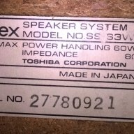 Aurex-toshiba ss-3w/3way-made in japan-75/36/35см-внос швеицария, снимка 8 - Ресийвъри, усилватели, смесителни пултове - 13276220
