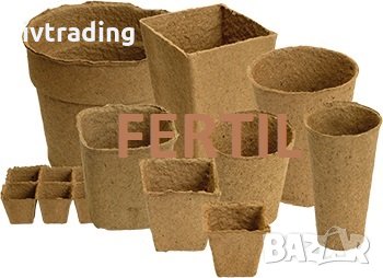 Биоразградими саксии и табли, снимка 1