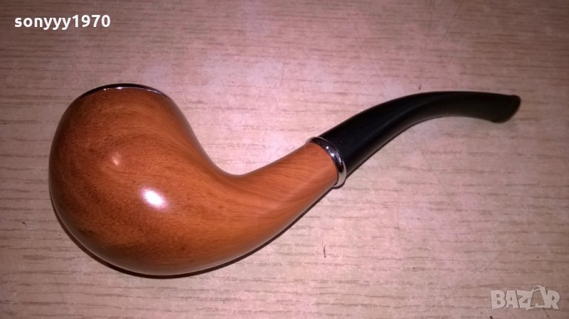 Лула-15см-красив дървесен цвят и стилна-нова-внос швеицария, снимка 1