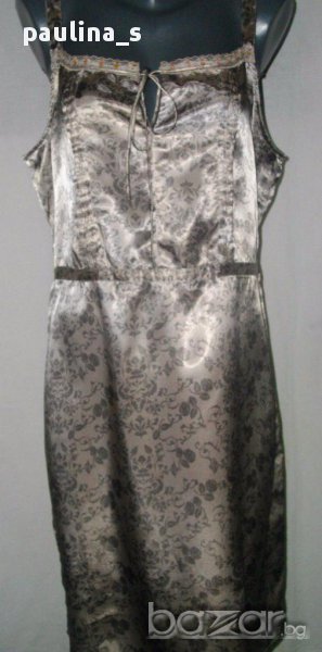 Луксозна дизайнерска рокля ”Soya” concept ® / голям размер , снимка 1
