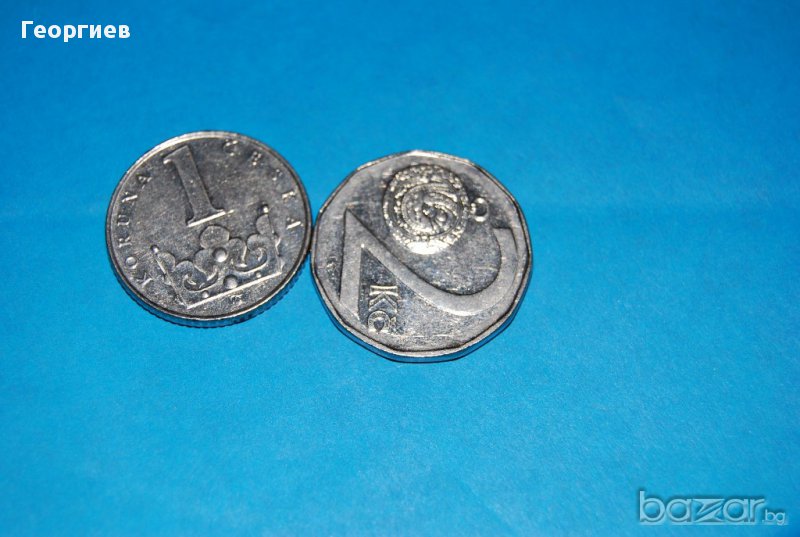 Чехия лот 1,2 крония 1993, снимка 1