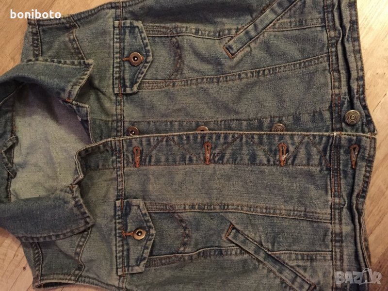 Дамски дънков елек, снимка 1