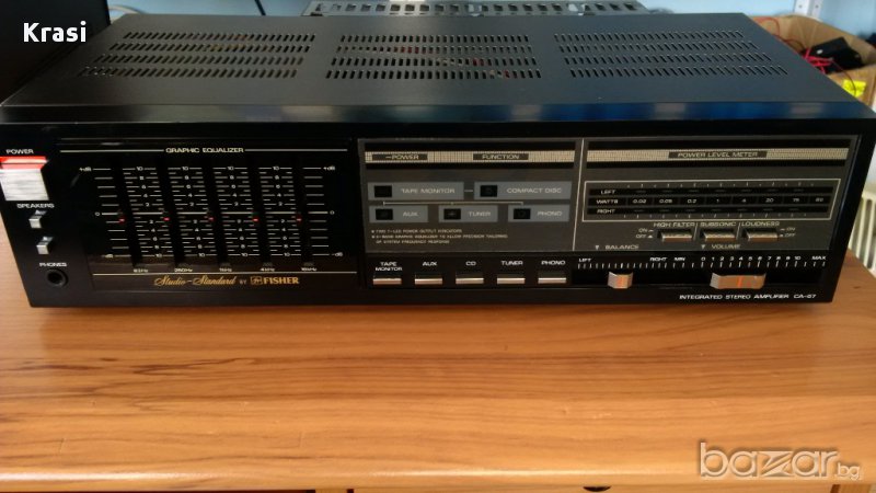 Усилвател Fisher CА-67., снимка 1