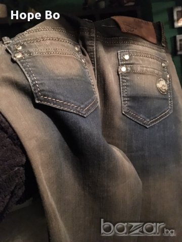 Amnesia дънки омбре ефект, снимка 2 - Дънки - 17637130