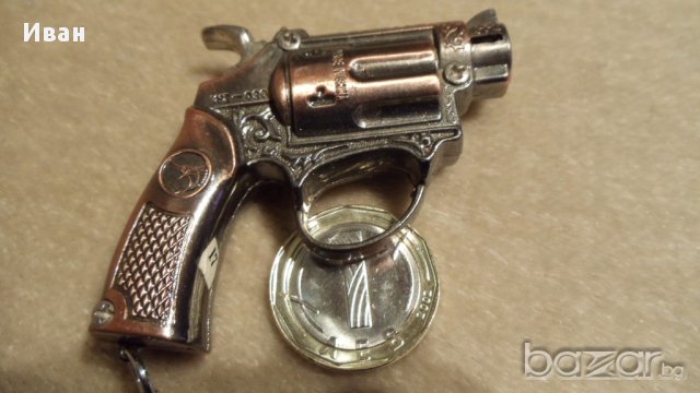 Пистолетче запалка ключодържател, снимка 9 - Антикварни и старинни предмети - 17424237