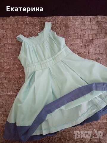 Памучна рокля за 4 г., снимка 4 - Детски рокли и поли - 21749286