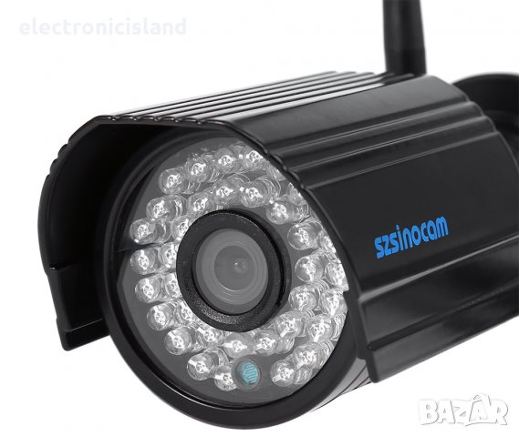 Водоустойчива охранителна алуминиева безжична мегапикселова охранителна IP камера SZSINOCAM, снимка 7 - IP камери - 23861029