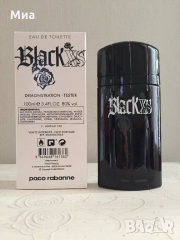 Мъжки тестер Paco Rabanne BLACK XS 100ml, снимка 2 - Мъжки парфюми - 22143468
