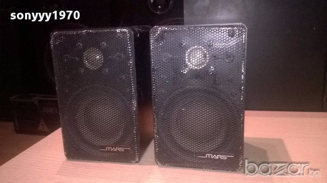 Mars hi-fi mini 60/60watts/4ohms-17/11/11см-внос швеицария, снимка 7 - Тонколони - 15437456