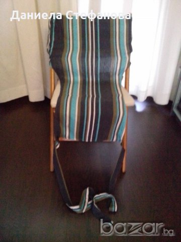 Текстилно столче за бебе (сбруя за бебе), снимка 1 - Други - 20006359