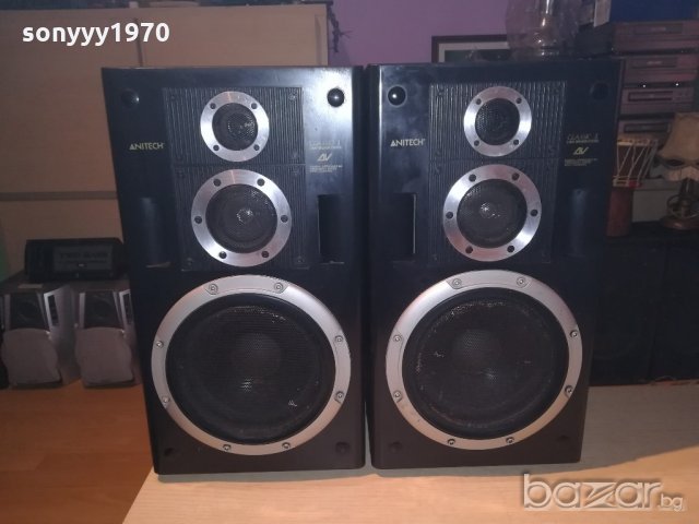 anitech classic 1 3way-51х28х21см-2бр тонколони, снимка 9 - Тонколони - 20708964