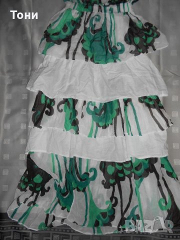 Страхотна лятна дълга  рокля на модна къща Didro , снимка 13 - Рокли - 21722992