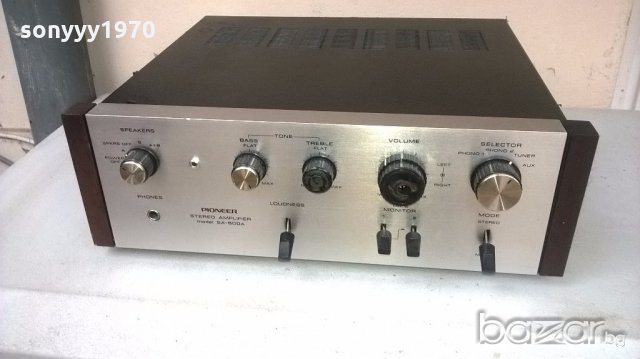 ПОРЪЧАН⭐ █▬█ █ █▀ █ ⭐Pioneer sa-500a-amplifier-made in japan-внос швеицария, снимка 4 - Ресийвъри, усилватели, смесителни пултове - 19899457