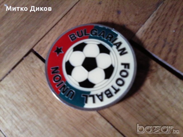 Плакет Български футболен съюз-Евро 2004, снимка 1 - Други спортове - 18477584
