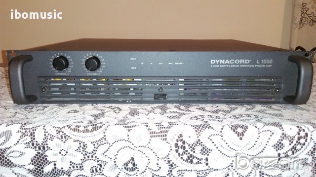 2x500 Dynacord L 1000 Стъпало усилвател Динакорд stapalo usilvatel
