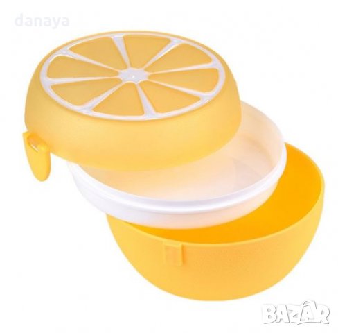 715 Детска кутия за обяд с отделения и прибори Кутия за храна с форма на портокал, снимка 12 - Кутии за храна - 24117312
