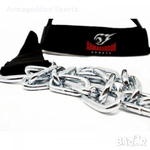 Шлем за трениране на врат с метална верига (оглавник), снимка 4 - Спортна екипировка - 22239128