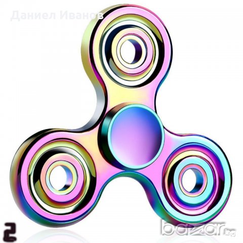 Spinner 3D Rainbow Hand СПИНЕР Керамичен Лагер, снимка 2 - Образователни игри - 18404530