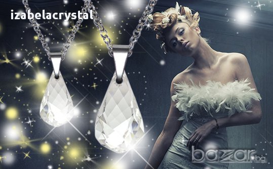 Комплект ''Helix'' Crystals from SWAROVSKI ®, снимка 3 - Бижутерийни комплекти - 11359675