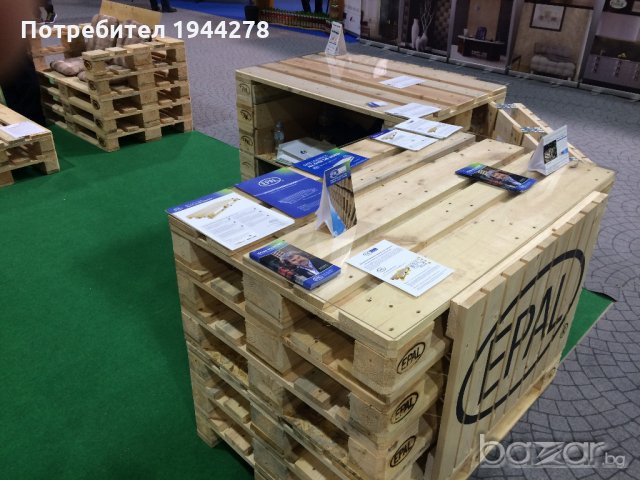 Продавам ЕВРОПАЛЕТИ Евро Палети - 80 х 120 см - КАТО НОВИ СА , снимка 6 - Строителни материали - 13650534