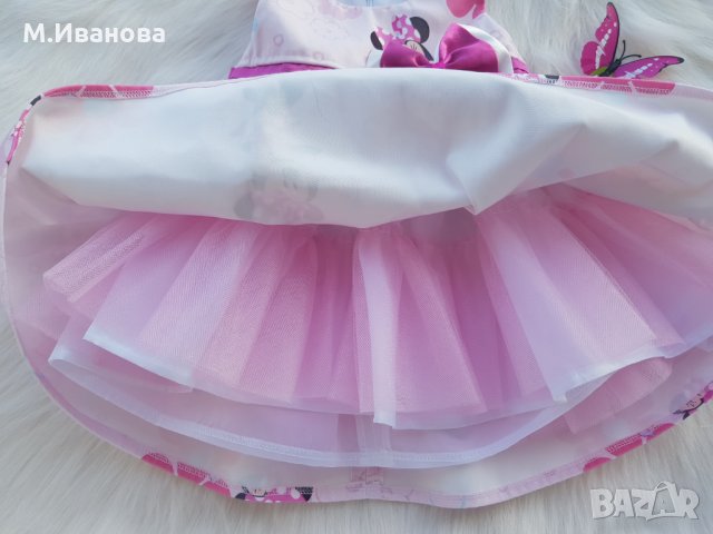 Рокля Мини Маус , снимка 4 - Бебешки рокли - 22581438