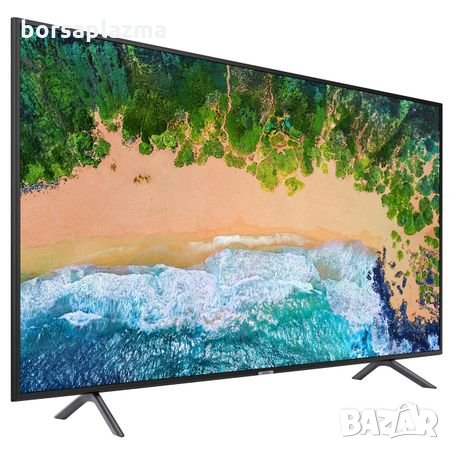 Телевизор LED Smart Samsung, 55" (138 см), 55NU7102, 4K Ultra HD, снимка 1 - Телевизори - 23710436