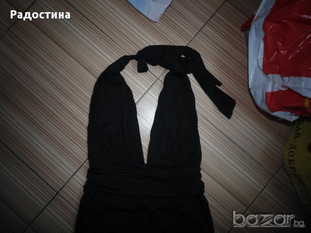 Черна луксозна рокличка- нова, снимка 3 - Рокли - 14022987