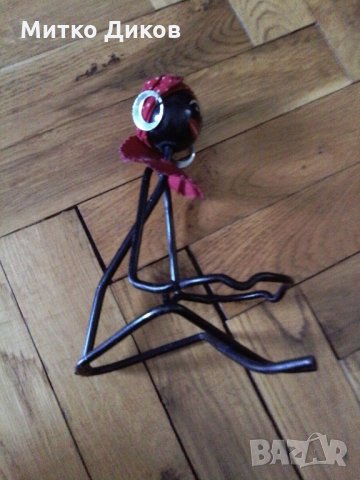 Метална скулптурка ръчна изработка, снимка 3 - Декорация за дома - 21663823