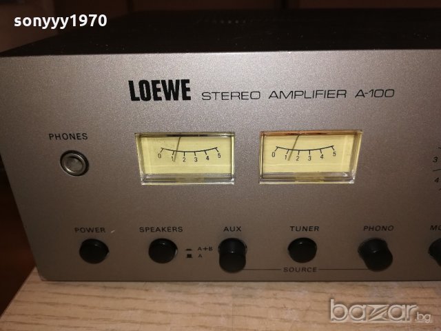 loewe a-100 stereo amplifier-внос швеицария, снимка 8 - Ресийвъри, усилватели, смесителни пултове - 20255992