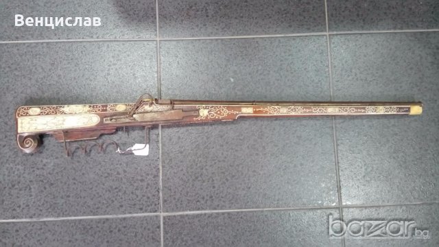 декоративна швейцарска пушка (мускет)